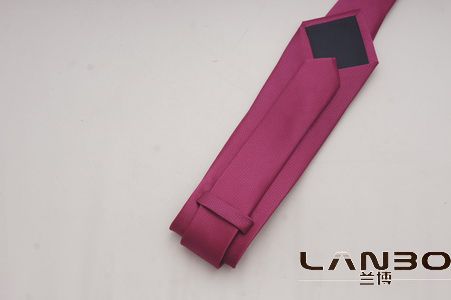 兰博涤纶提花窄领带H-12款
